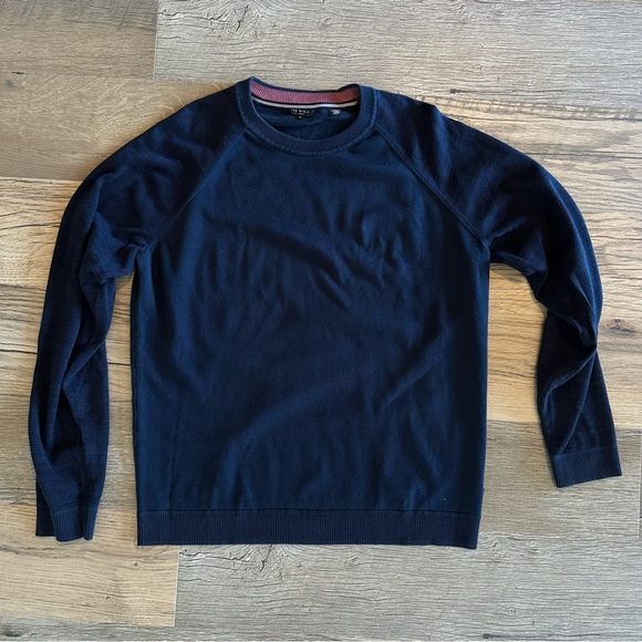 Ted Baker London Navy Pullover Sweater 6 Extra Large - Picture 8 of 15